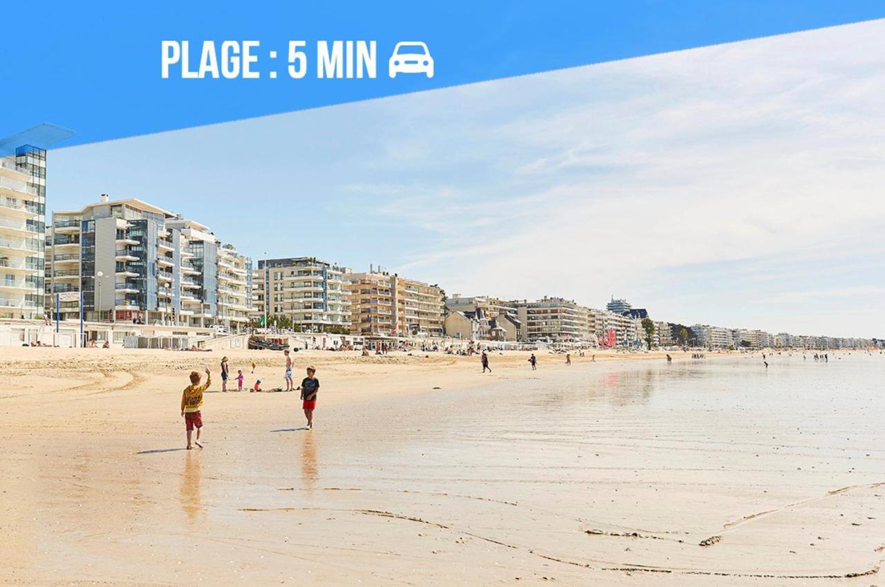 Appartement La Baule Pornichet Terrasse - Cuisine - Calme - Wifi - Parking Gratuit Екстер'єр фото