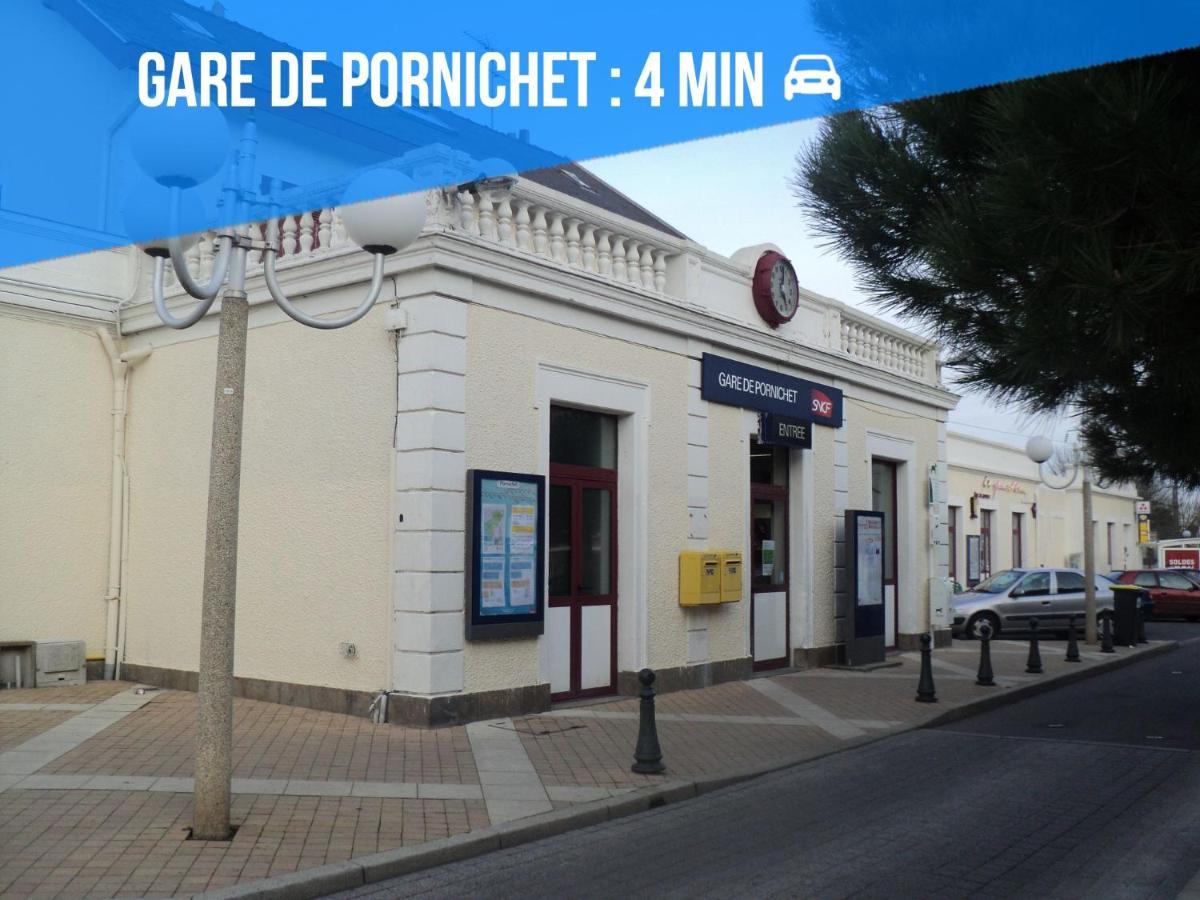 Appartement La Baule Pornichet Terrasse - Cuisine - Calme - Wifi - Parking Gratuit Екстер'єр фото